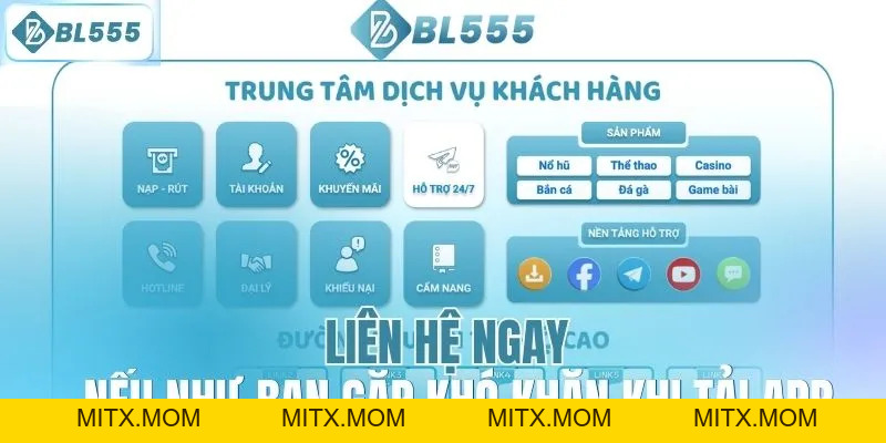 Tải App BL555 – Trải Nghiệm Cá Cược An Toàn & Mượt Mà - mitx.mom